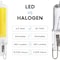 Luxrite G9 LED Light Bulbs 4.5W 50W Equivalent 450LM 6500K Daylight Dimmable Glass Bi-Pin Base ETL, 5PK LR24695-5PK - alternate 2
